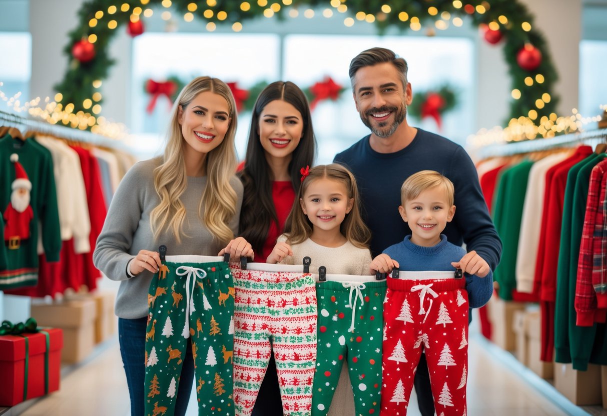 Saadan finder du de perfekte julebukser til hele familien